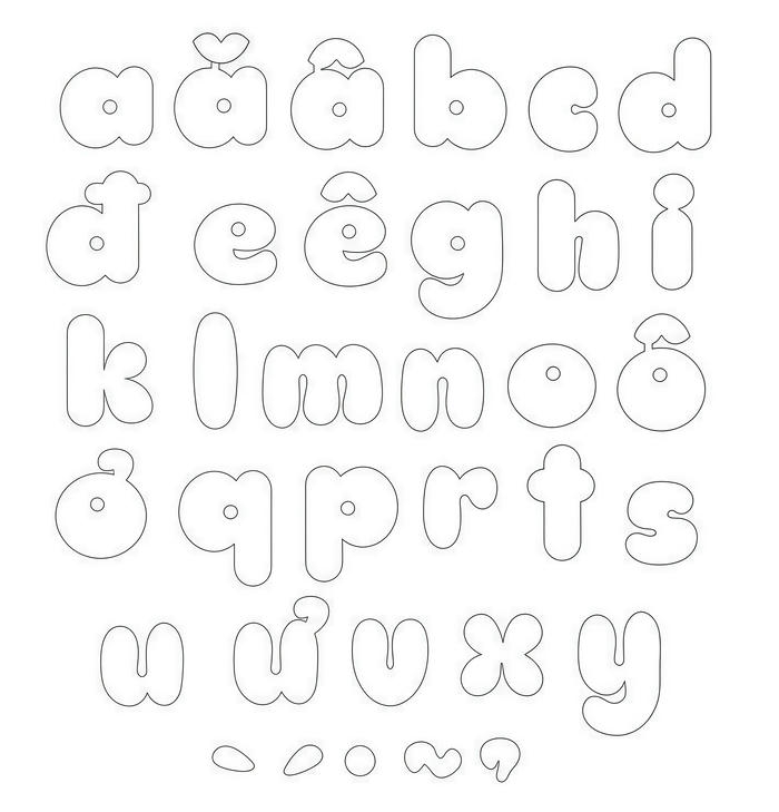 tranh tô màu chữ cái Việt dễ học