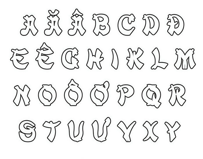 tranh tô màu chữ cái tiếng Việt đen trắng