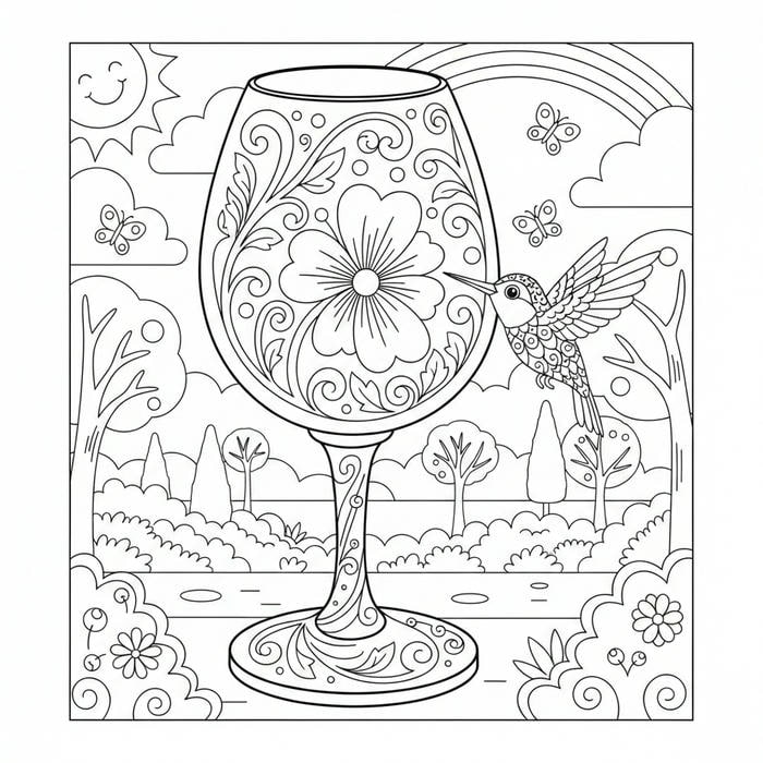 Ảnh cái cốc đơn giản cho bé