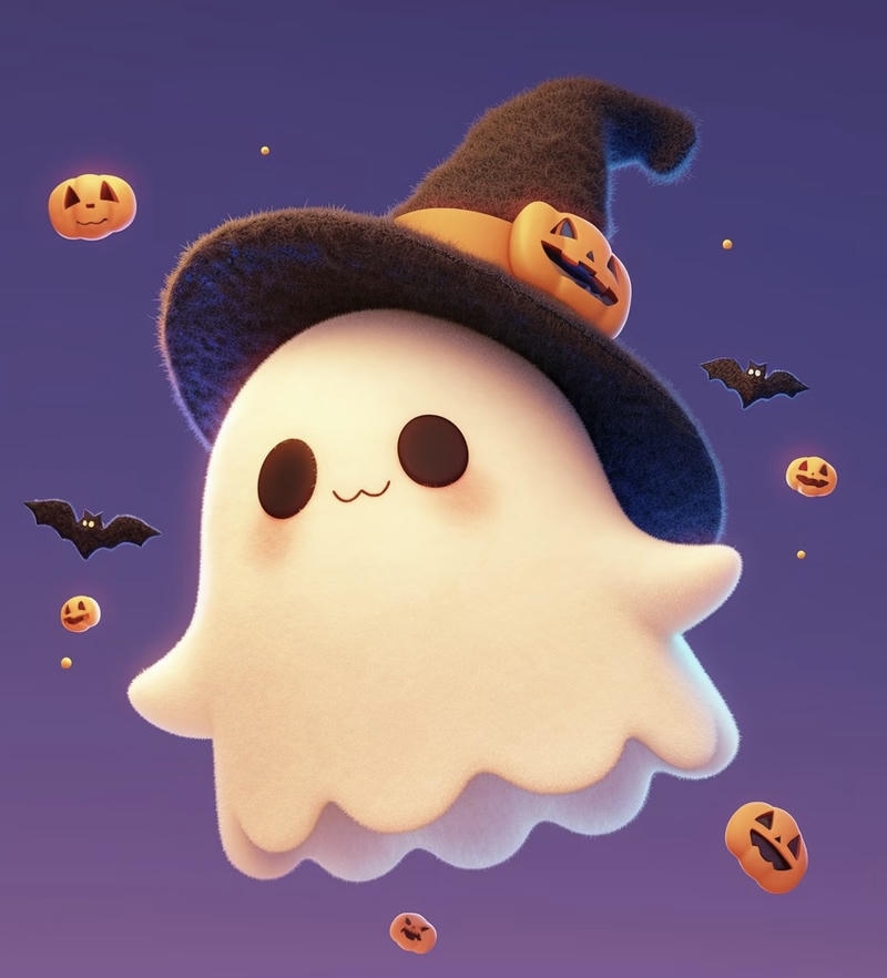 Ảnh con ma chibi dễ thương nhất