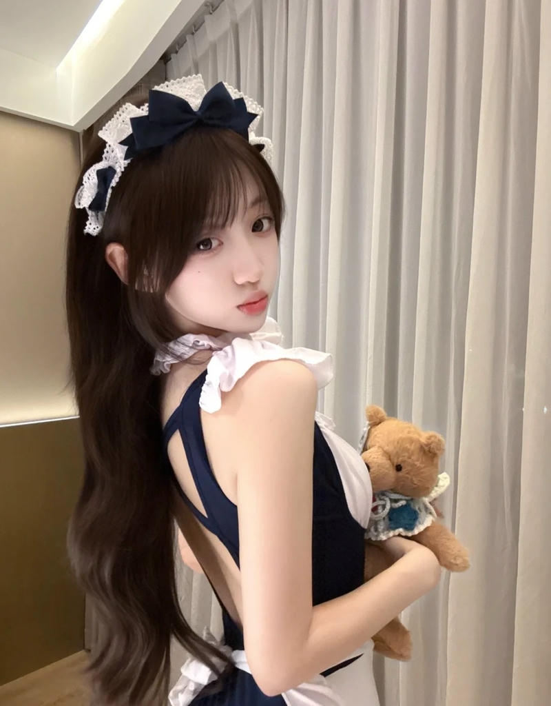 Bộ đồ hầu gái phong cách Nhật Bản đầy nữ tính