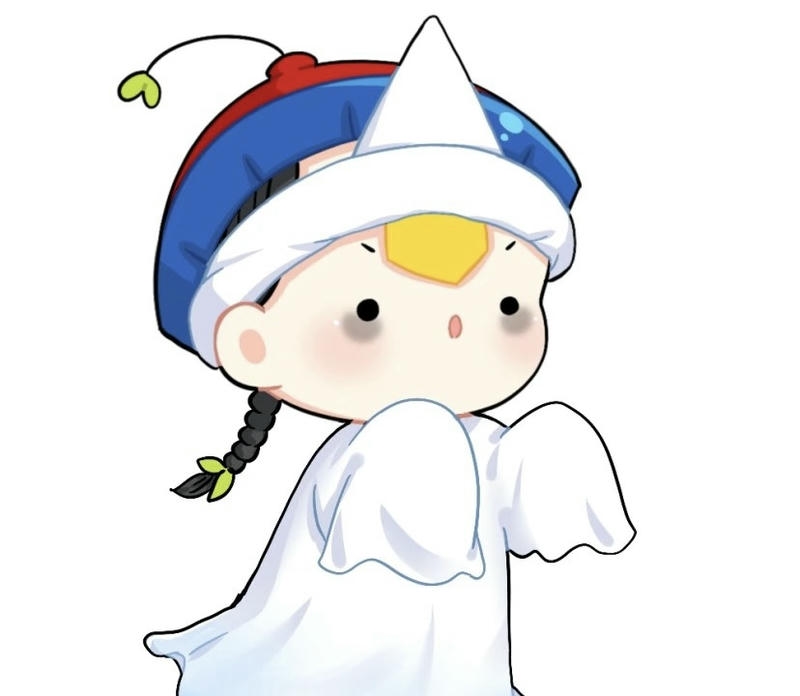 Hình ảnh hồn ma mini dễ thương