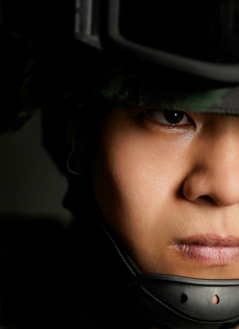 Hình ảnh quân nhân đẹp trai trong doanh trại