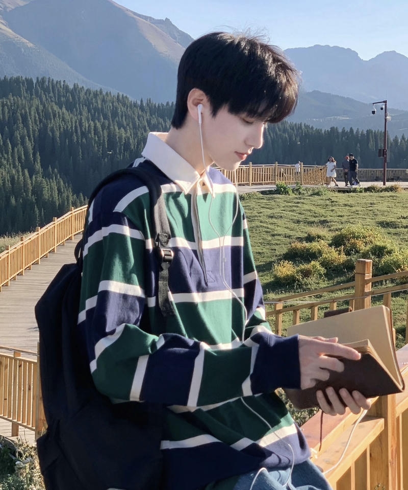 Hình ảnh trai đẹp trong khoảnh khắc đời thường