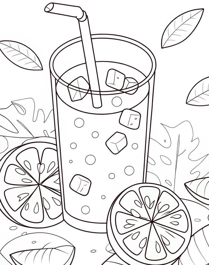 Hình tranh cốc học tô màu