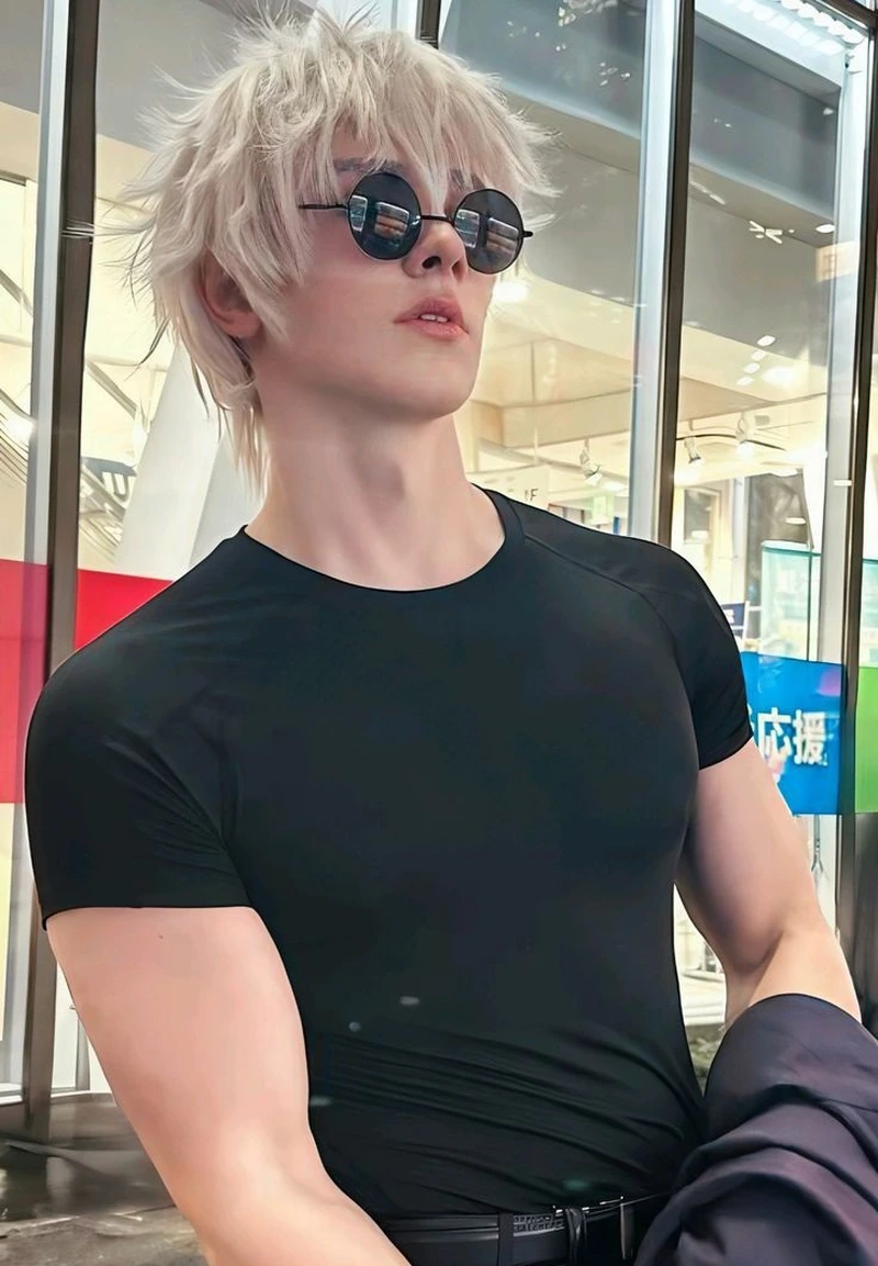 Hot nhất hình ảnh Gojo Satoru cosplay cực phẩm hiện nay