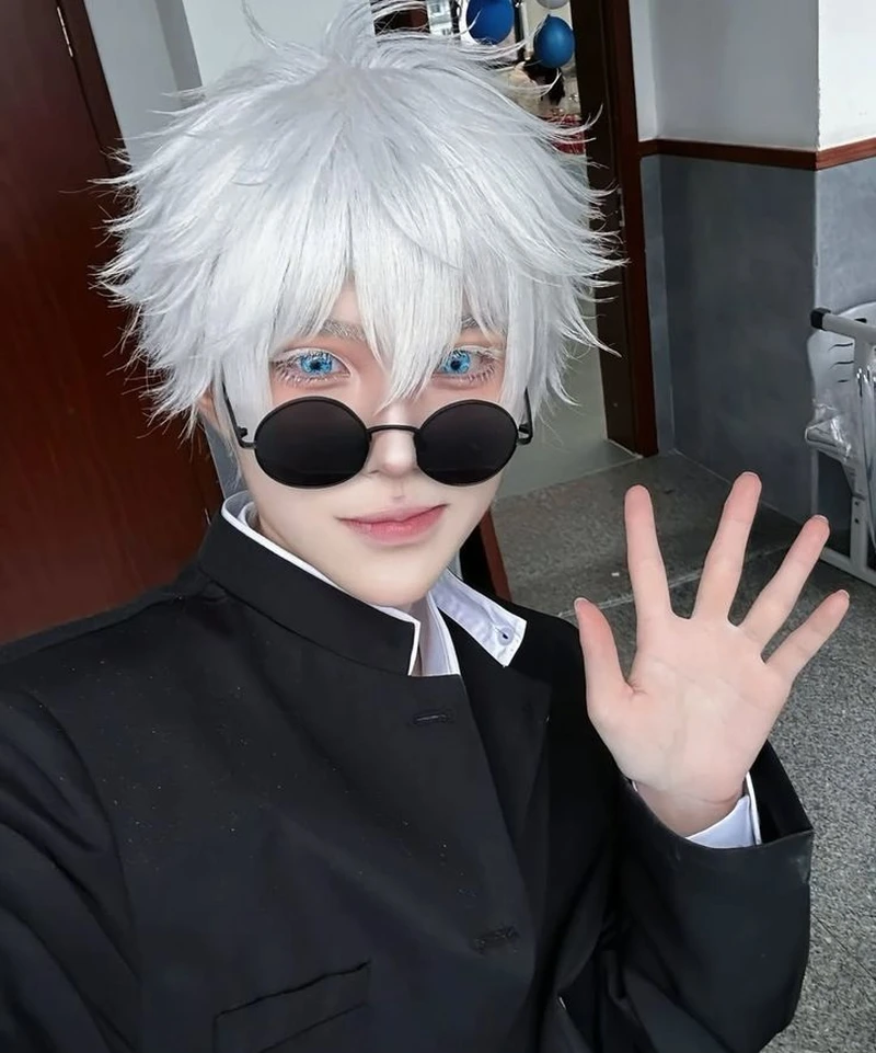 Thanh lịch Gojo cosplay phong cách đầy cá tính mạnh mẽ