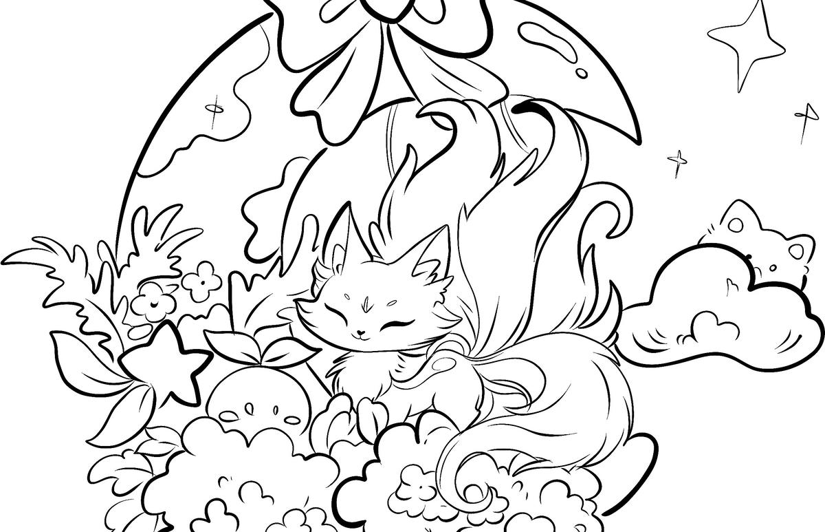 Tô màu con cáo thumbnail