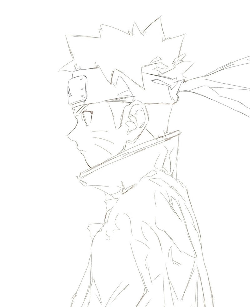 Tranh tô màu Naruto phù hợp cho trẻ em