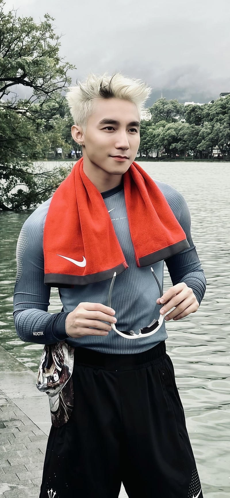 ảnh nền Sơn Tùng MTP nhuộm tóc nổi bật