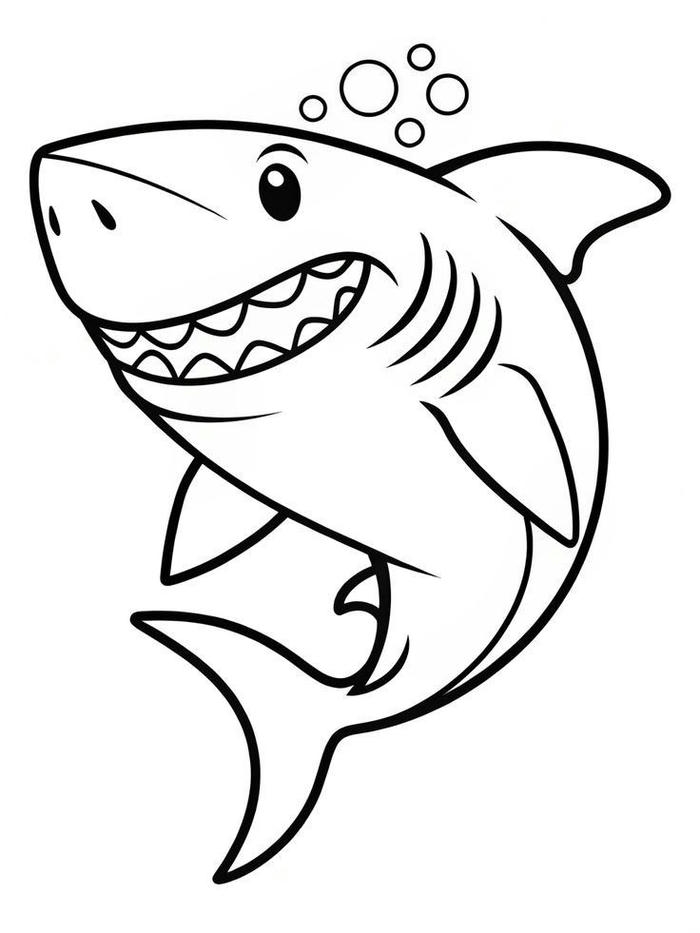 hình ảnh cá mập dễ thương