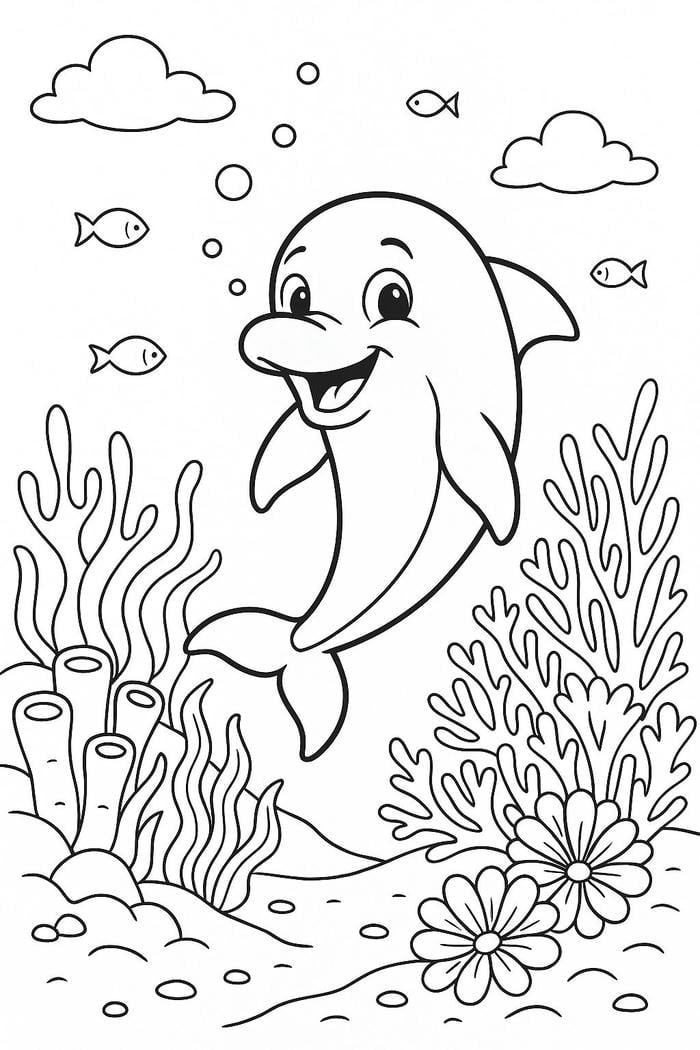 hình ảnh cá mập thiếu nhi tô