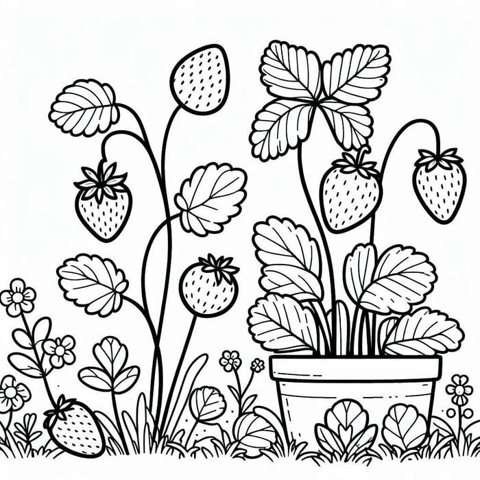 hình ảnh dâu tây cho bé