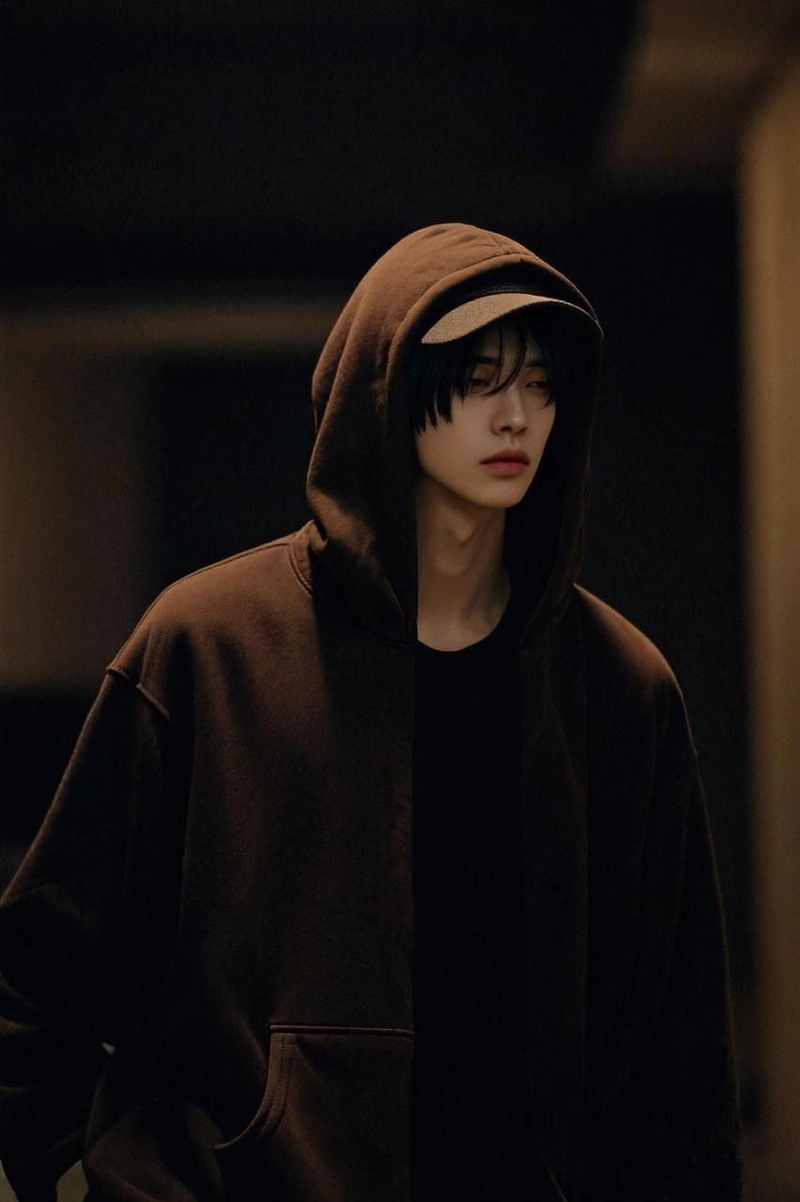 hình ảnh sad boy lạnh lùng đứng giữa đêm tĩnh lặng