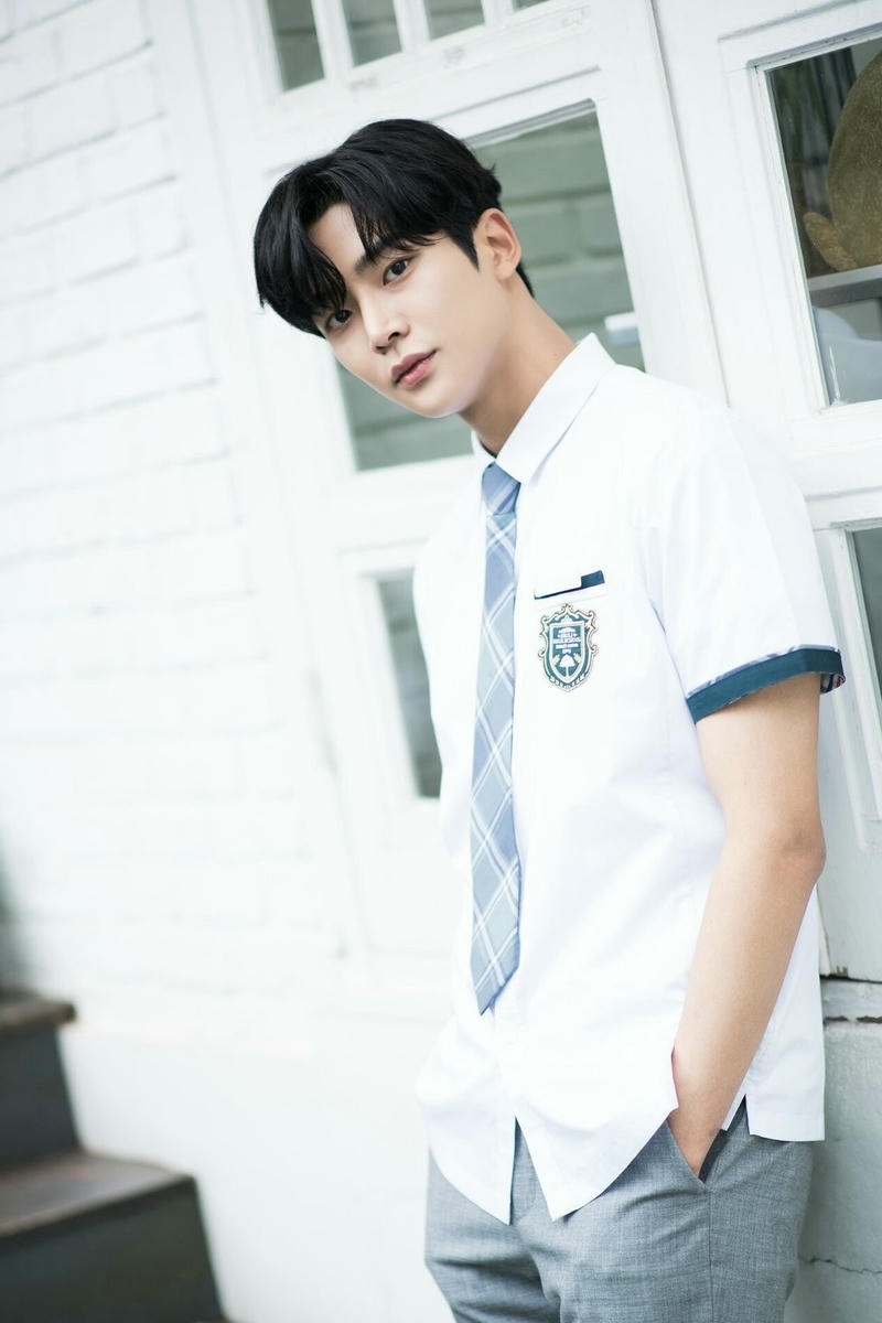 hình ảnh trai Hàn Quốc style học sinh