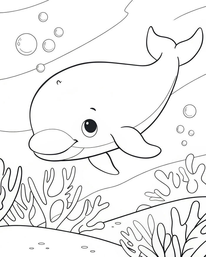 hình tranh cá mập thiếu nhi