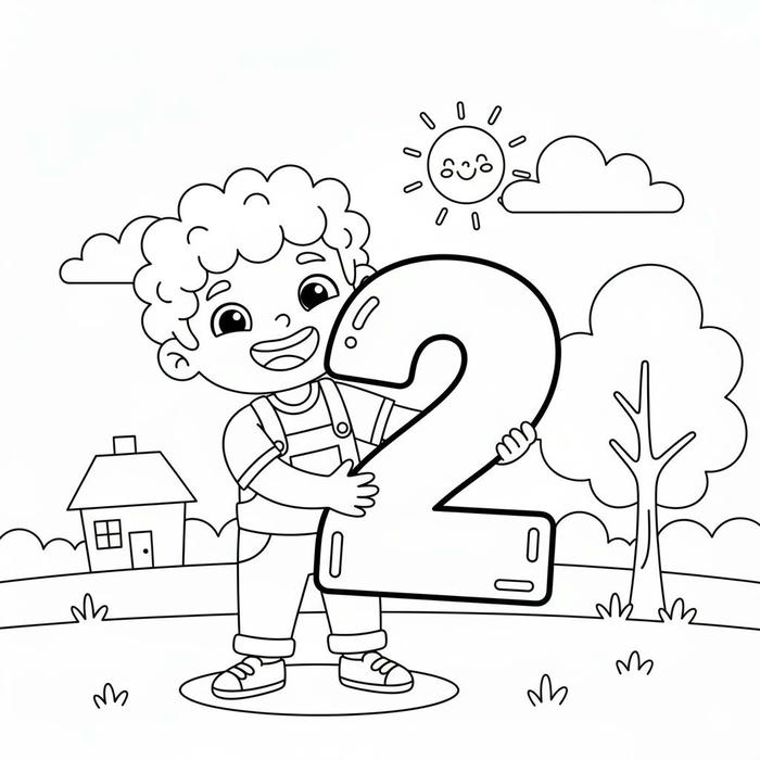 hình tranh tô màu số nghệ thuật sáng tạo