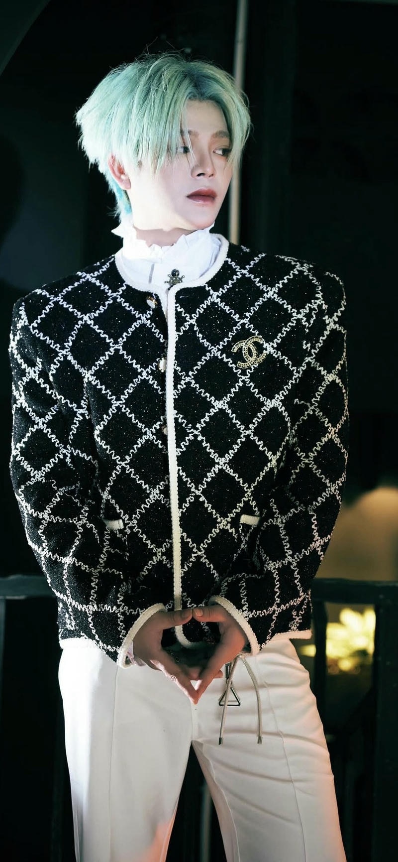 nền Rhyder phong cách tạp chí thời thượng