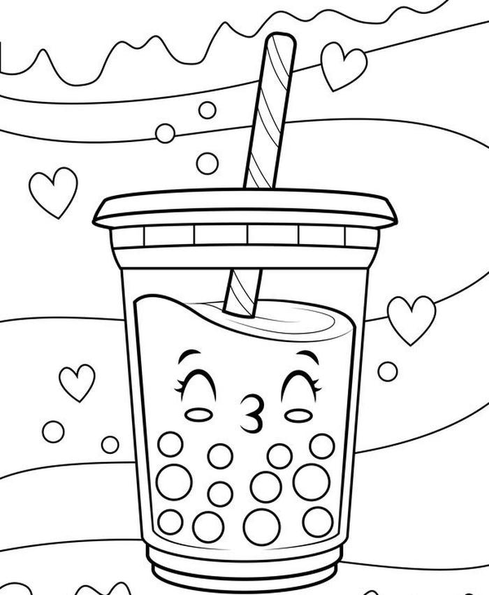 tô màu trà sữa mới mẻ