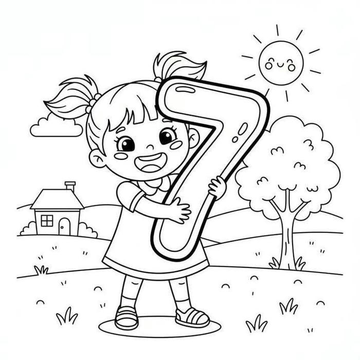 tô màu tranh tô màu số đáng yêu