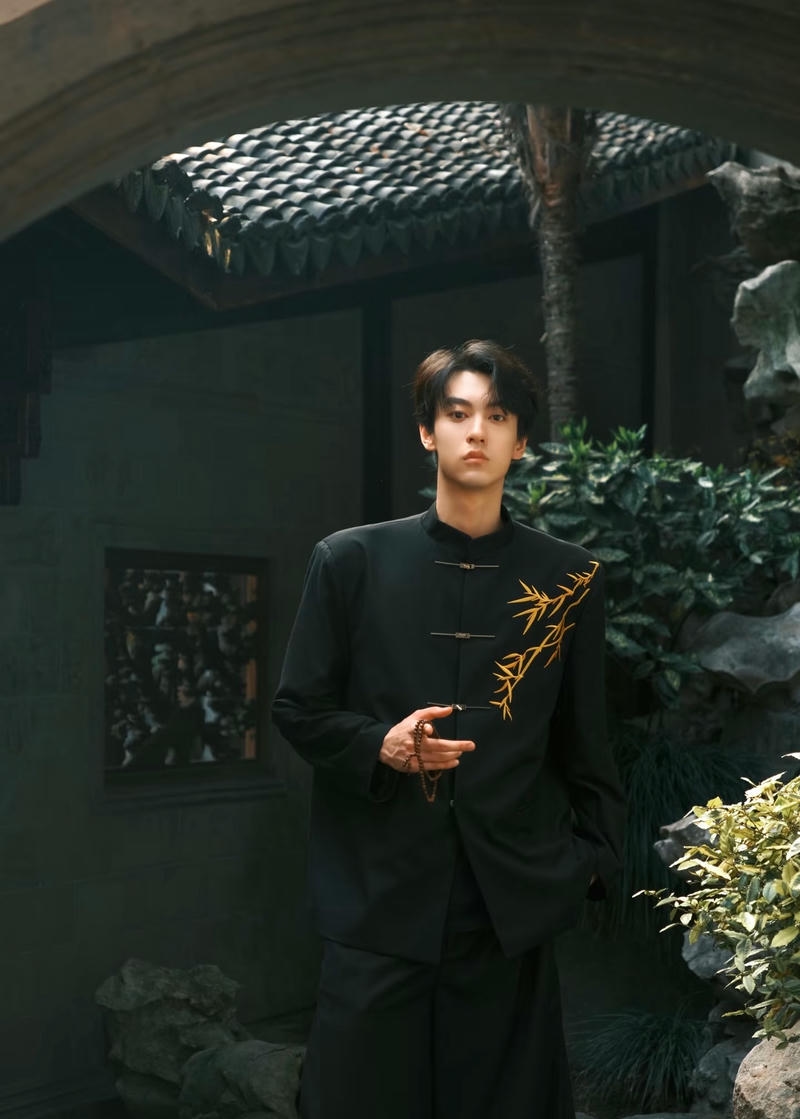 trai đẹp trung quốc phong thái điềm tĩnh