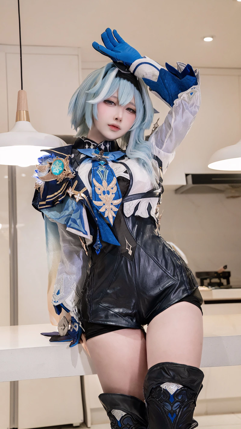 Ảnh Eririchyan cosplay phong cách cá tính phù hợp ảnh đại diện