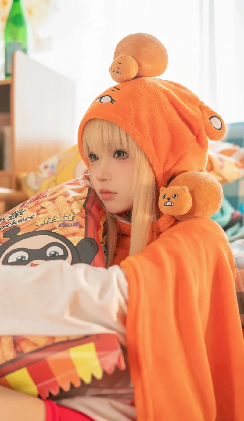 Ảnh Umaru cosplay studio sắc nét chi tiết từng đường may