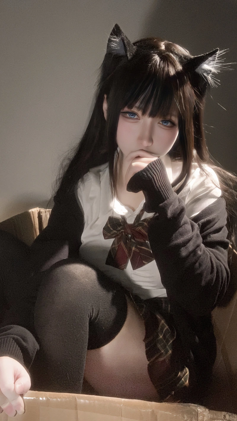 Ảnh gái xinh cosplay Eririchyan phong cách gợi cảm làm hình nền