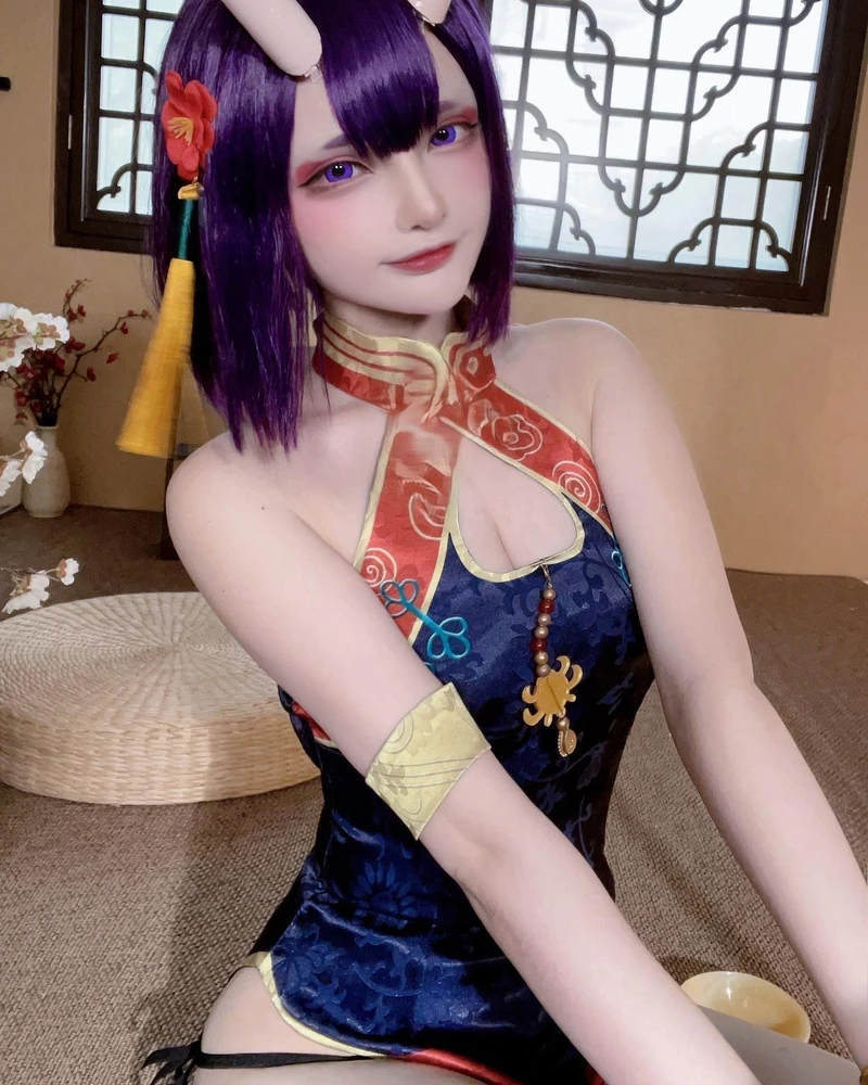 Ảnh nữ coser Senyamiku mặc đồ anime cực kỳ nổi bật đẹp