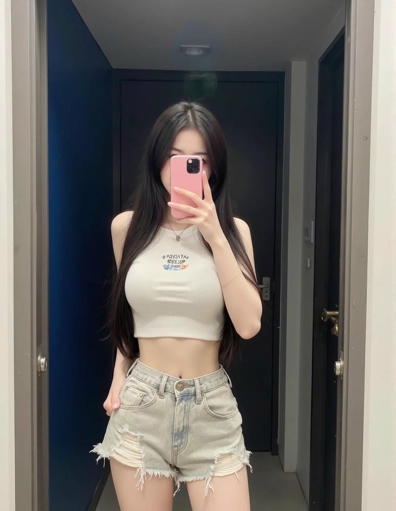 Ánh sáng buổi chiều làm nổi bật trang phục