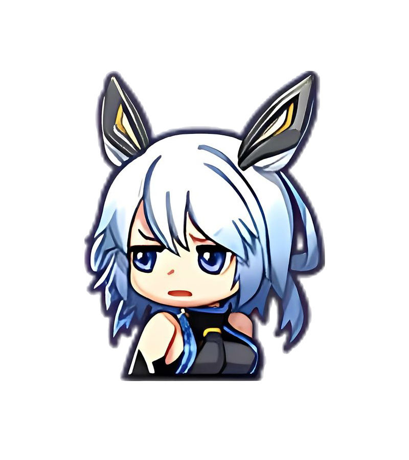 Ảnh sticker liên quân nhân vật game chibi Qi