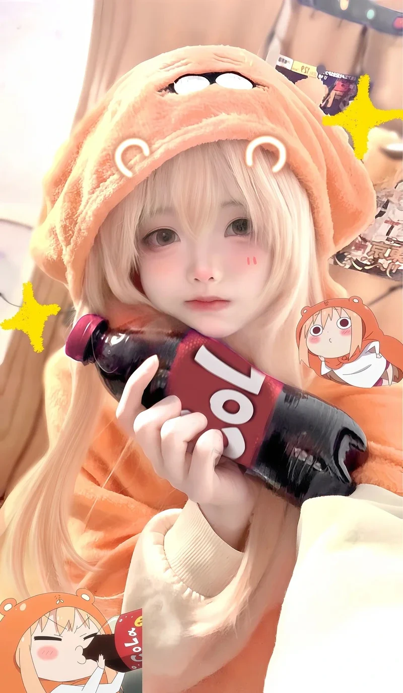 Chi tiết trang phục cosplay Umaru rõ nét và nổi bật
