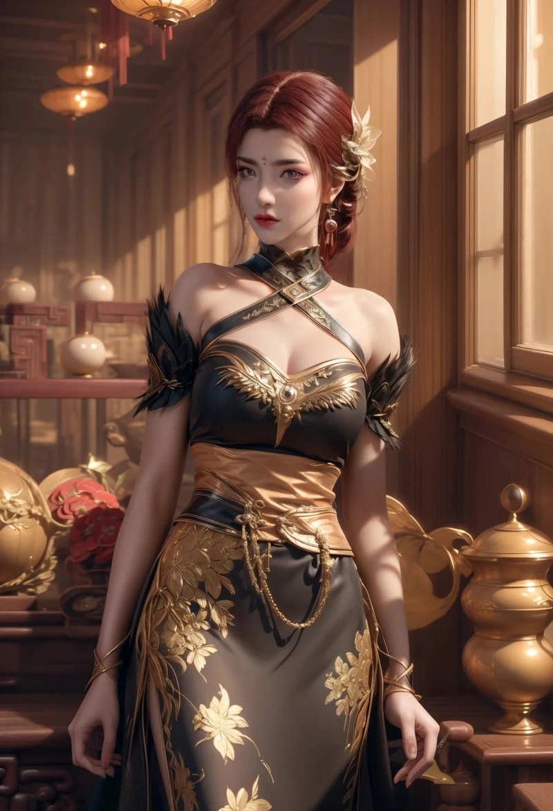 Hình ảnh Mỹ nữ Nhã Phi cùng thần thái lạnh lùng cuốn hút