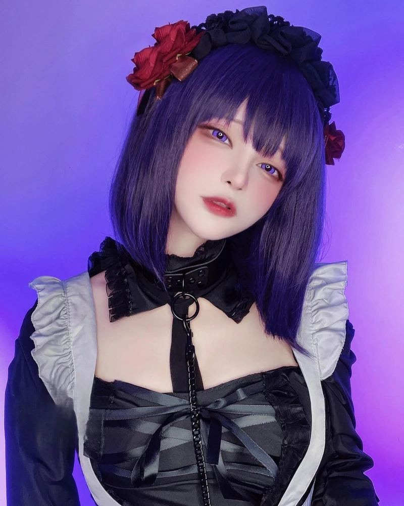 Hình ảnh Senyamiku mặc outfit game nữ phong cách anime đẹp