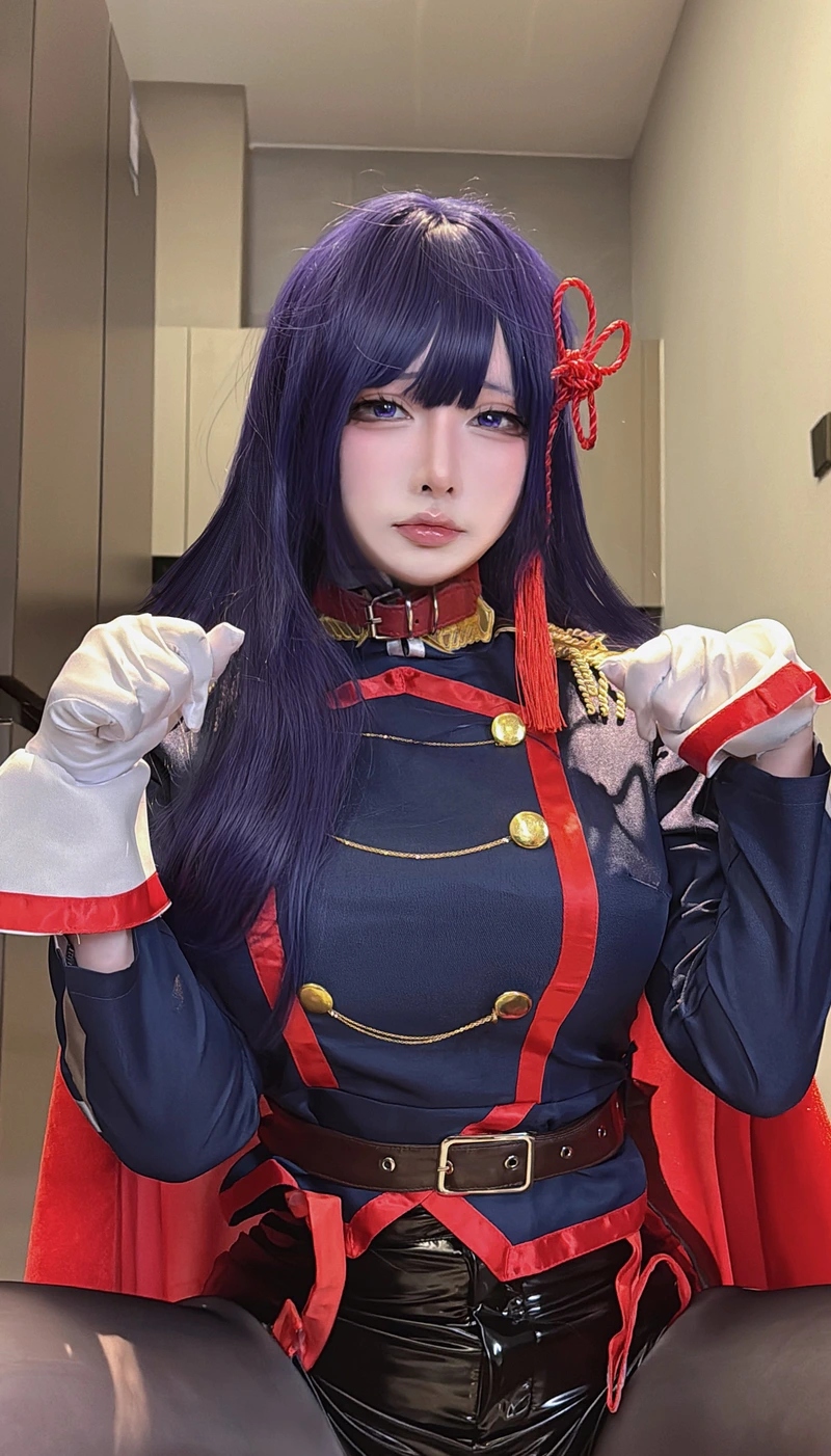 Hình nền anime nữ đẹp phù hợp người thích phong cách cosplay