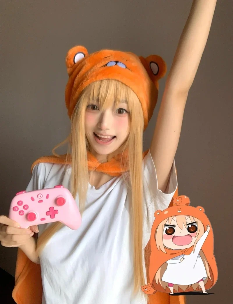 Hóa thân Umaru anime với phong cách chibi sinh động