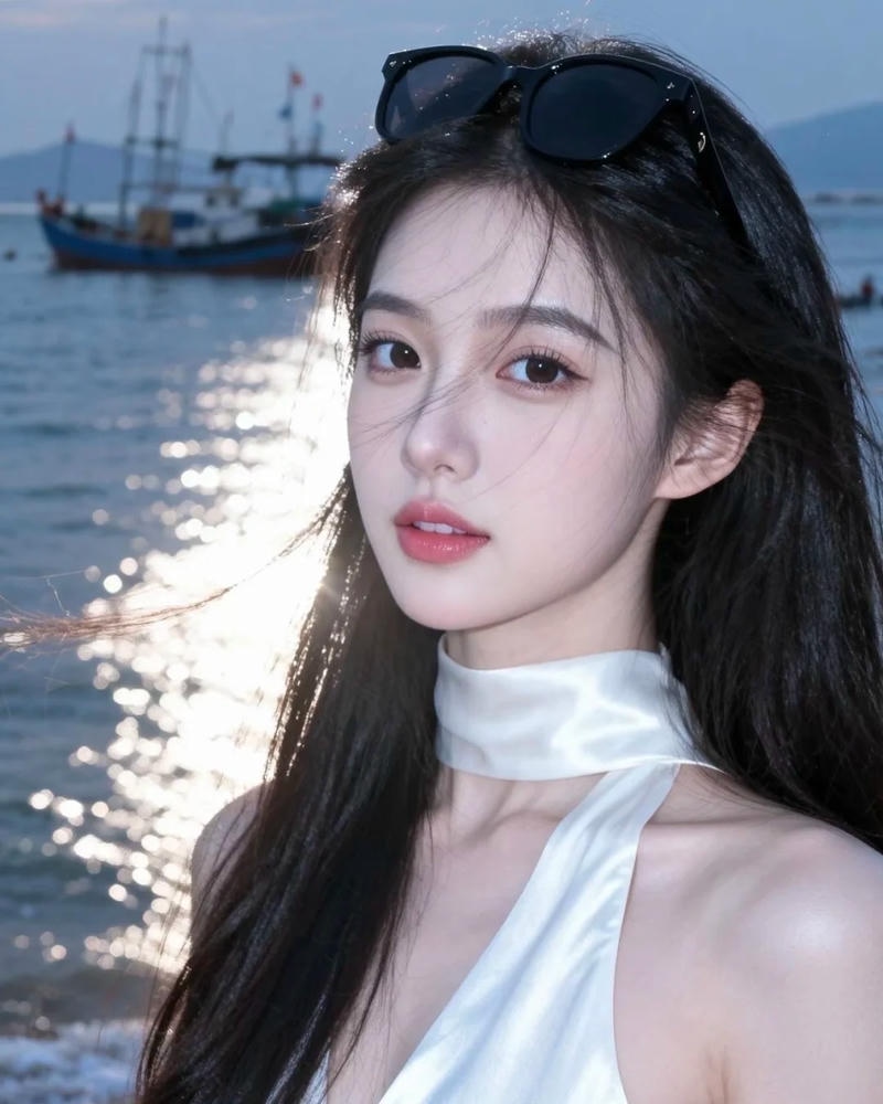 Hotgirl trung quốc selfie cận mặt ánh sáng mềm