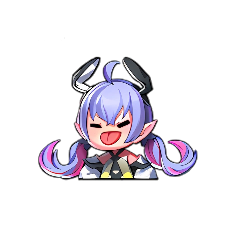 Icon cảm xúc nhân vật game inosuke phong cách chibi