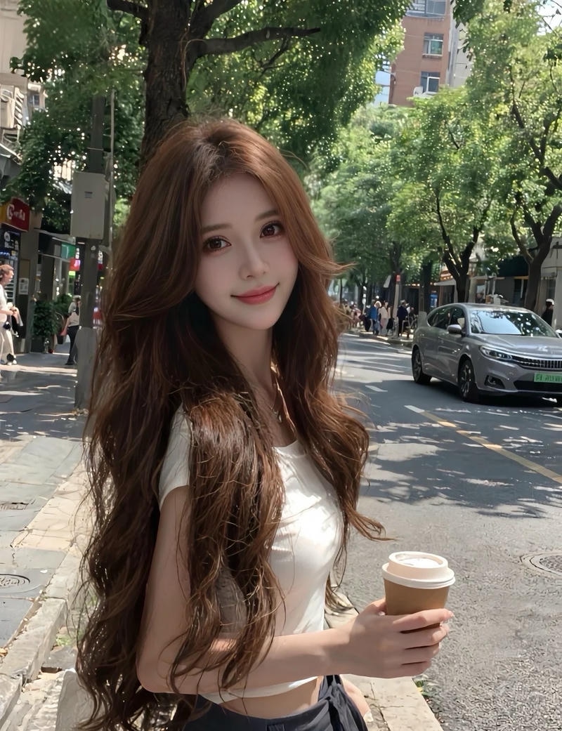 Phong thái nhẹ nhàng kiểu hotgirl trung quốc
