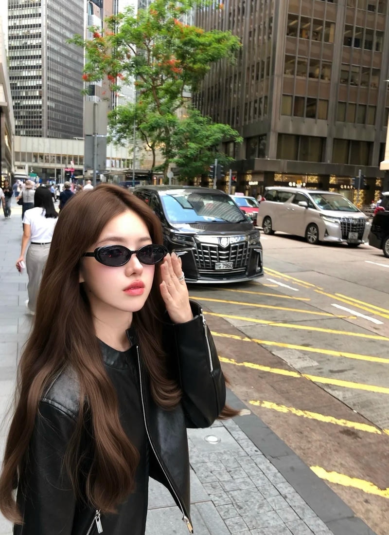 Selfie trước gương mang vibe hotgirl Douyin cá tính