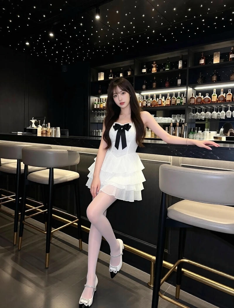 Tư thế tạo dáng đơn giản nhưng đầy cuốn hút