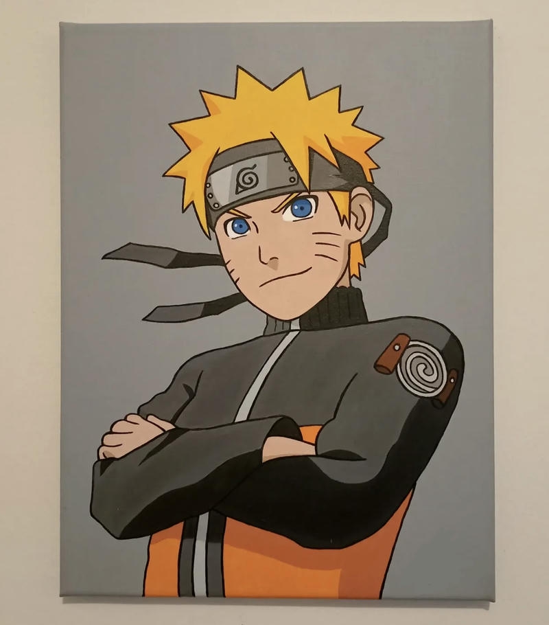 đơn giản mà đẹp là tranh vẽ naruto