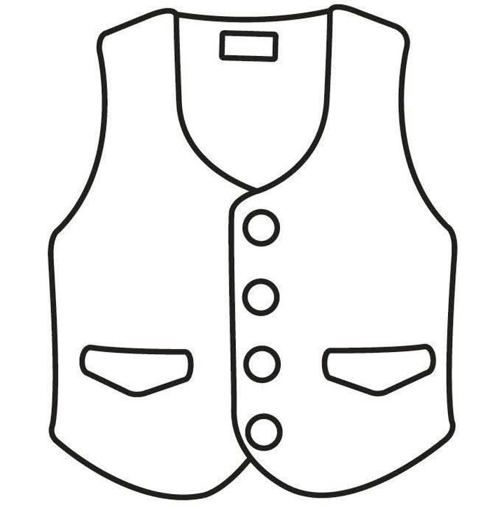 hình ảnh tô màu quần áo xinh xắn
