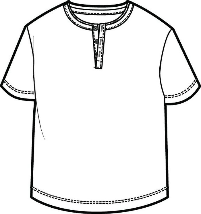 hình ảnh tranh tô màu áo phông