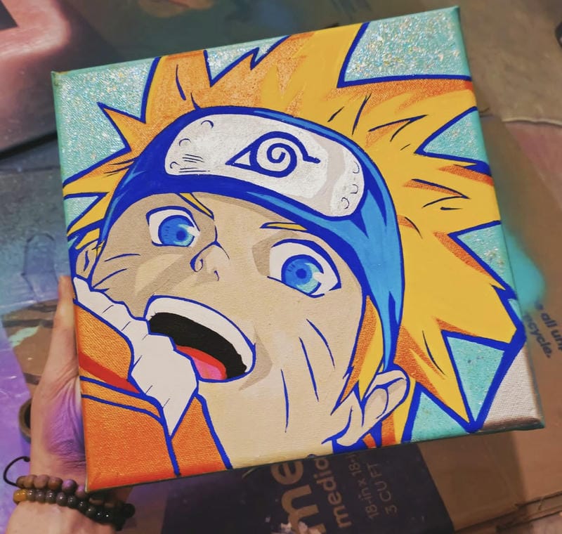 naruto chibi vẽ tranh đơn giản cực dễ thương