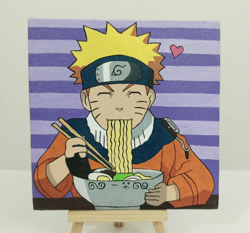 naruto tranh nhân vật anime dễ vẽ
