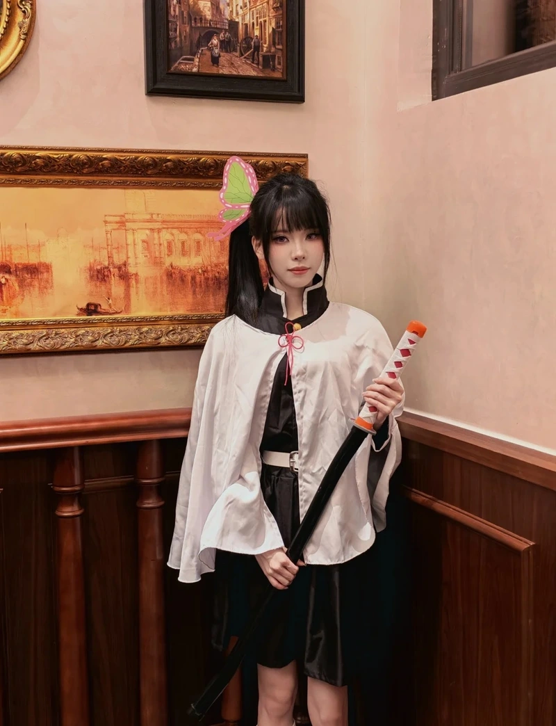Ảnh Cosplay Kanao trong phong cách anime sắc nét đẹp mắt