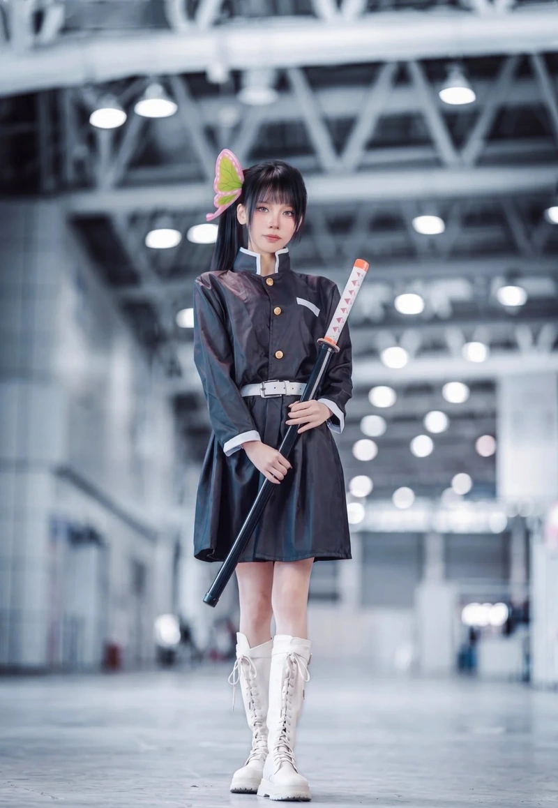 Ảnh Cosplay Kanao với tạo hình kiếm sĩ đáng yêu nổi bật