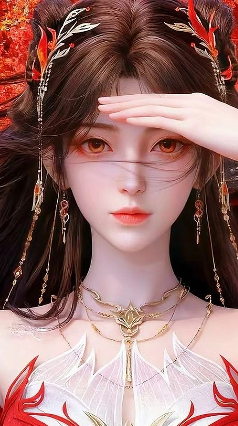Ảnh Hỏa Linh Nhi 3D phù hợp làm hình nền điện thoại đẹp