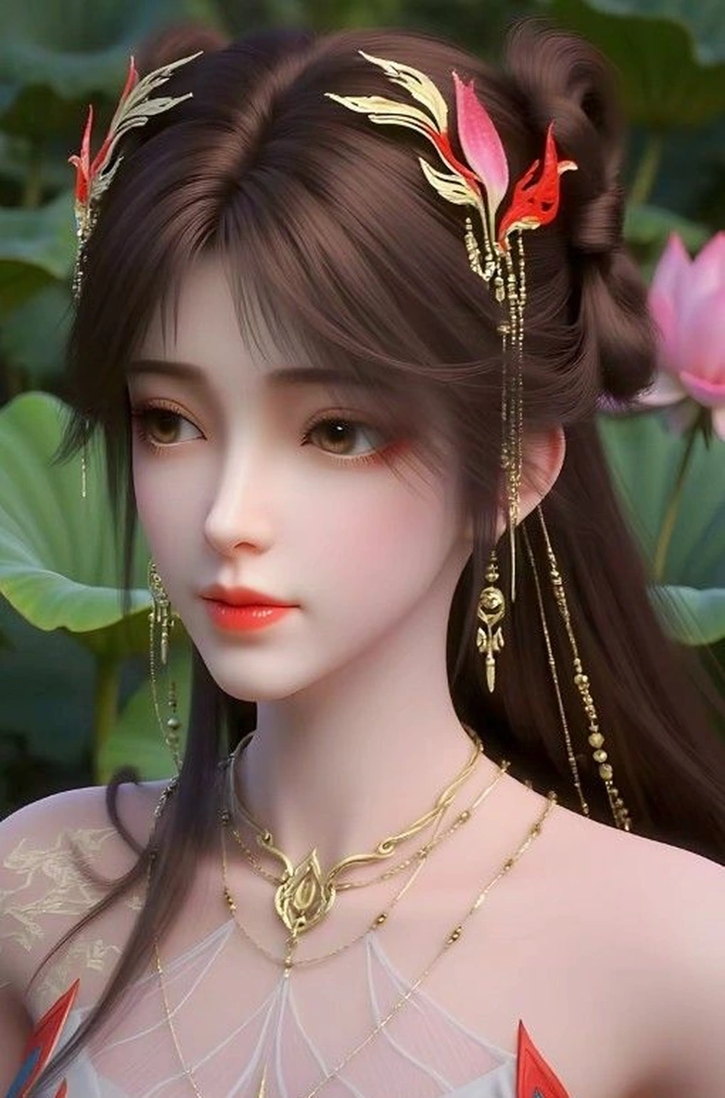 Ảnh Hỏa Linh Nhi với tạo hình nổi bật trong Thế Giới Hoàn Mỹ